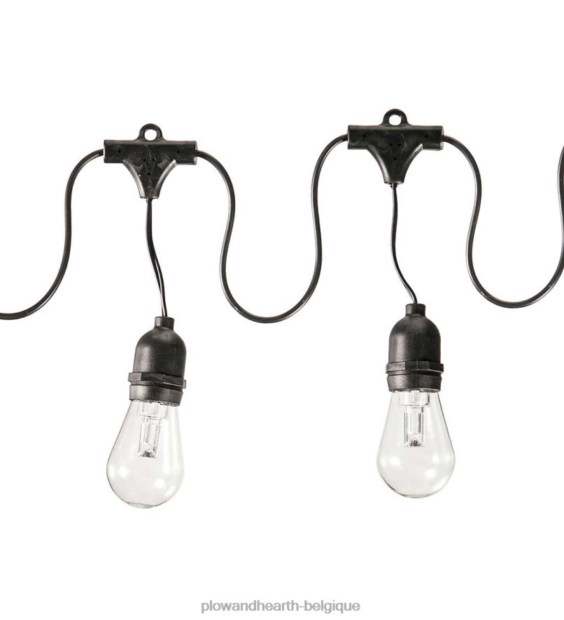 60H082409 Plow & Hearth guirlandes solaires multicolores cour et jardin