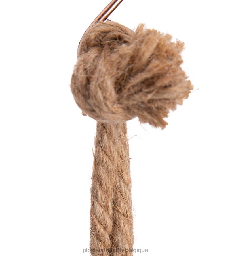 60H082449 Plow & Hearth Carillon de cloche en verre d'art solaire - bleu cour et jardin