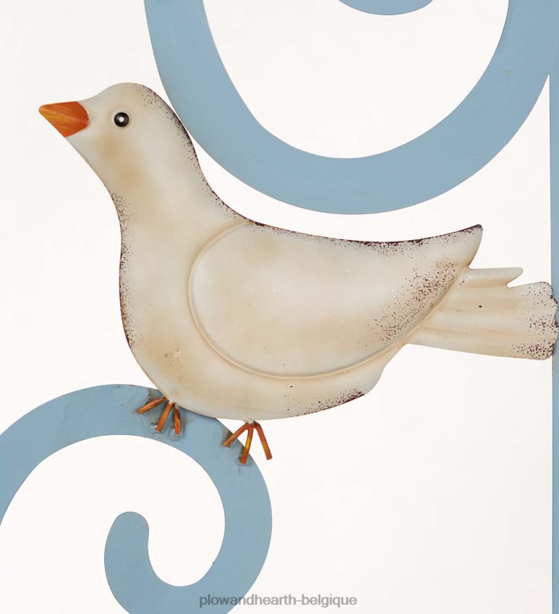 60H08218 Plow & Hearth treillis de jardin en métal de flocons de neige cour et jardin