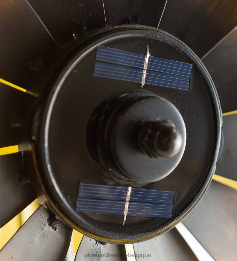 60H082184 Plow & Hearth éolienne solaire tournesol cour et jardin