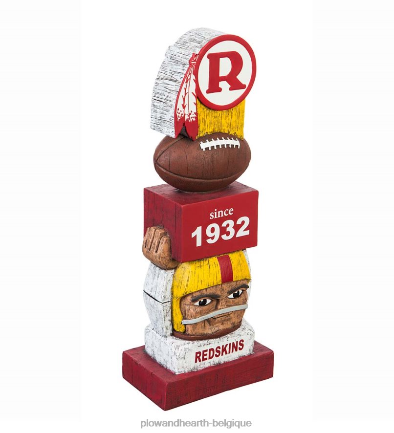 60H082214 Plow & Hearth statue de jardin de football vintage - Ravens de Baltimore cour et jardin