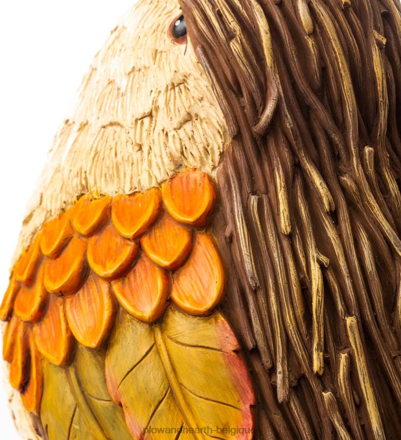 60H082329 Plow & Hearth statues de jardin d'oiseaux d'automne, lot de 2 cour et jardin