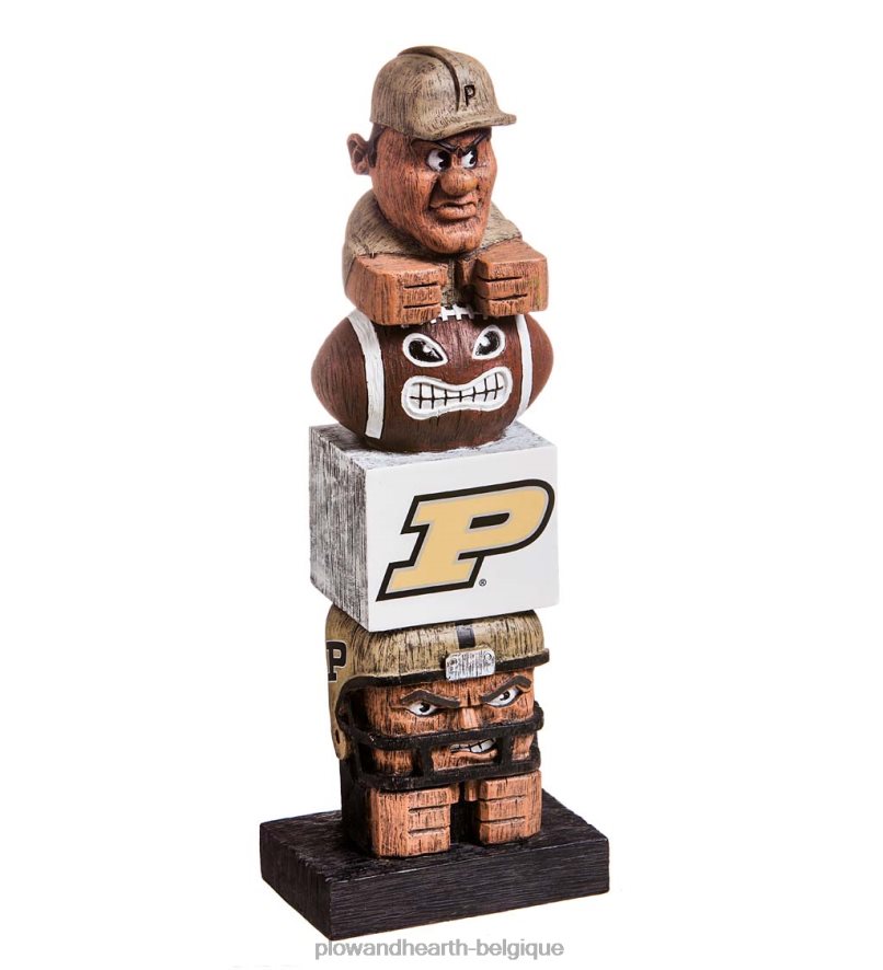 60H082422 Plow & Hearth Statue de jardin totem de fierté d'équipe universitaire intérieure/extérieure - Université de l'Alabama cour et jardin