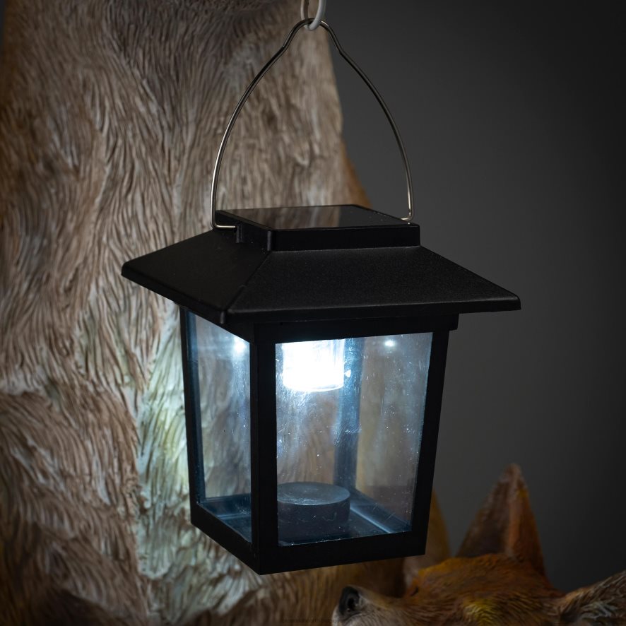 60H08277 Plow & Hearth statue solaire cerf et amis cour et jardin