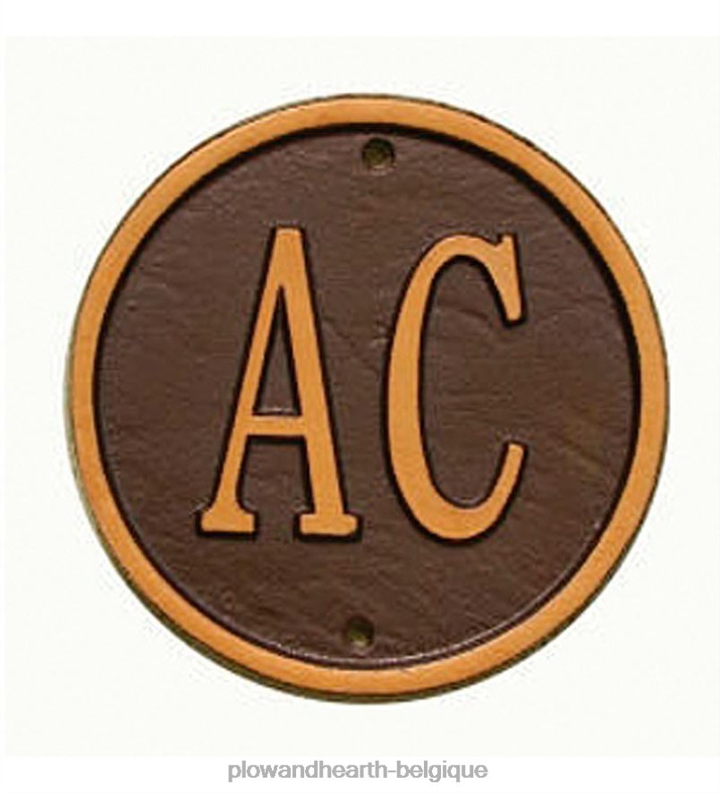 60H082716 Plow & Hearth plaques d'adresse cour et jardin