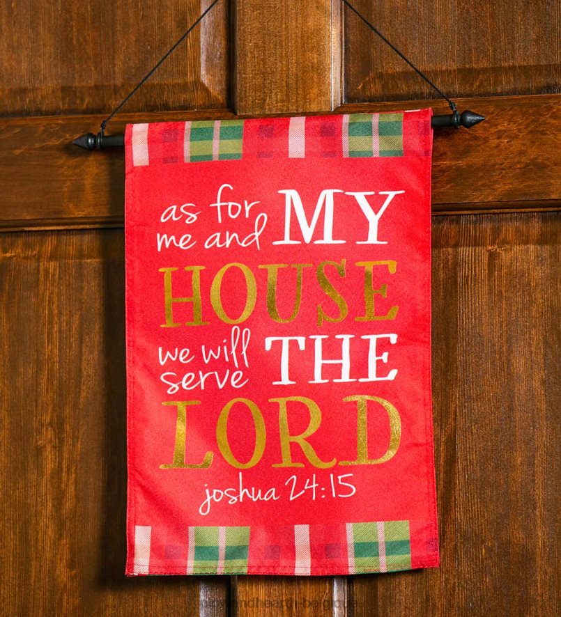 60H082640 Plow & Hearth Cintre de drapeau de jardin avec cheville en métal cour et jardin