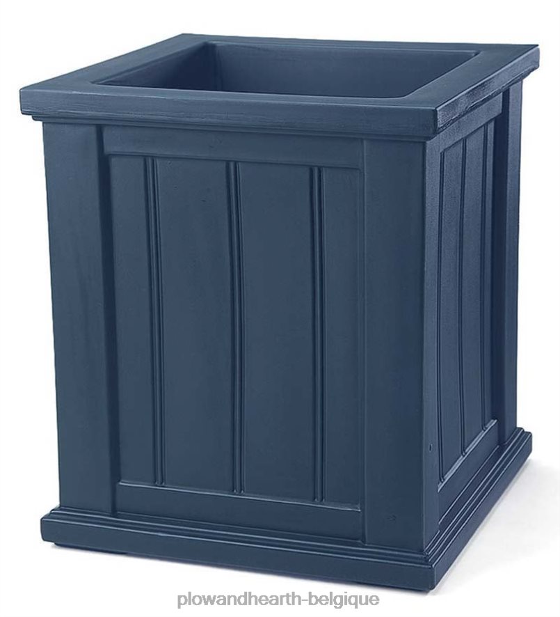 60H082910 Plow & Hearth jardinières à arrosage automatique Lexington cour et jardin