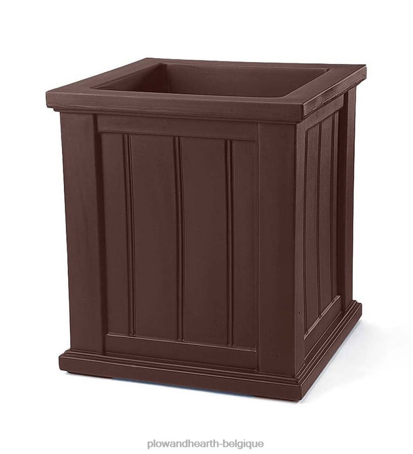 60H082910 Plow & Hearth jardinières à arrosage automatique Lexington cour et jardin