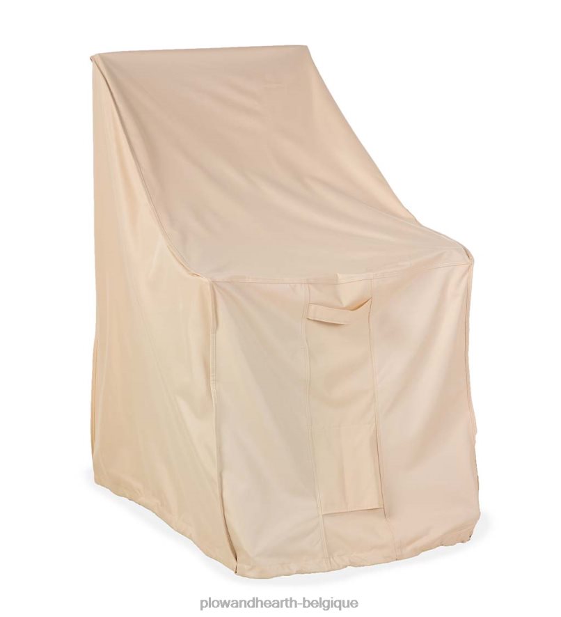 60H0821044 Plow & Hearth cache culbuteur de luxe - beige cour et jardin