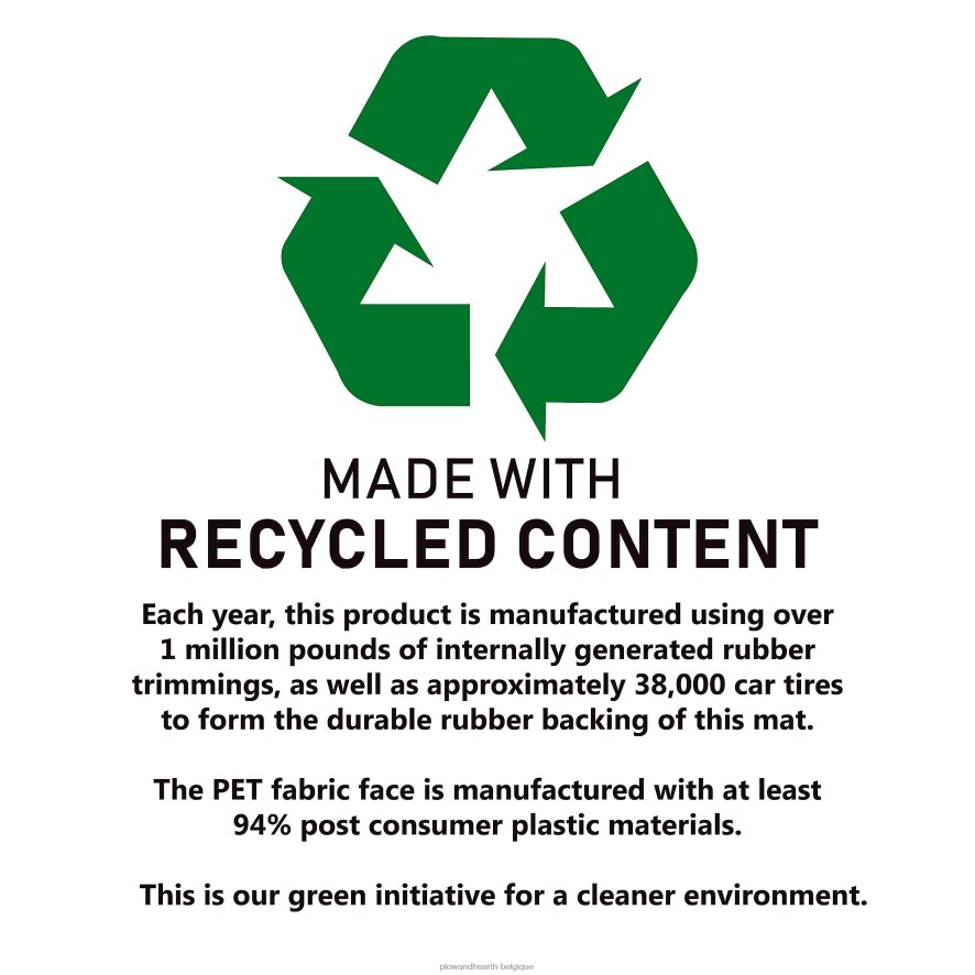 60H0821058 Plow & Hearth paillasson arbre de vie waterhog cour et jardin