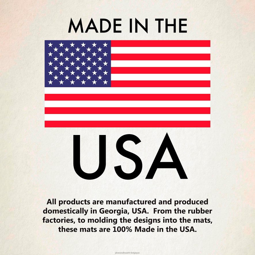 60H0821059 Plow & Hearth paillasson tressé en panier Waterhog cour et jardin