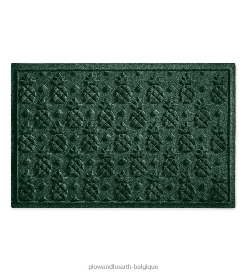 60H0821062 Plow & Hearth paillasson ananas waterhog cour et jardin