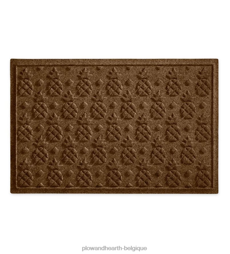 60H0821062 Plow & Hearth paillasson ananas waterhog cour et jardin