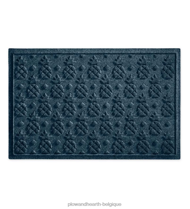60H0821062 Plow & Hearth paillasson ananas waterhog cour et jardin