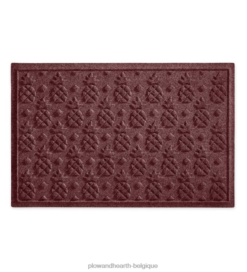 60H0821062 Plow & Hearth paillasson ananas waterhog cour et jardin
