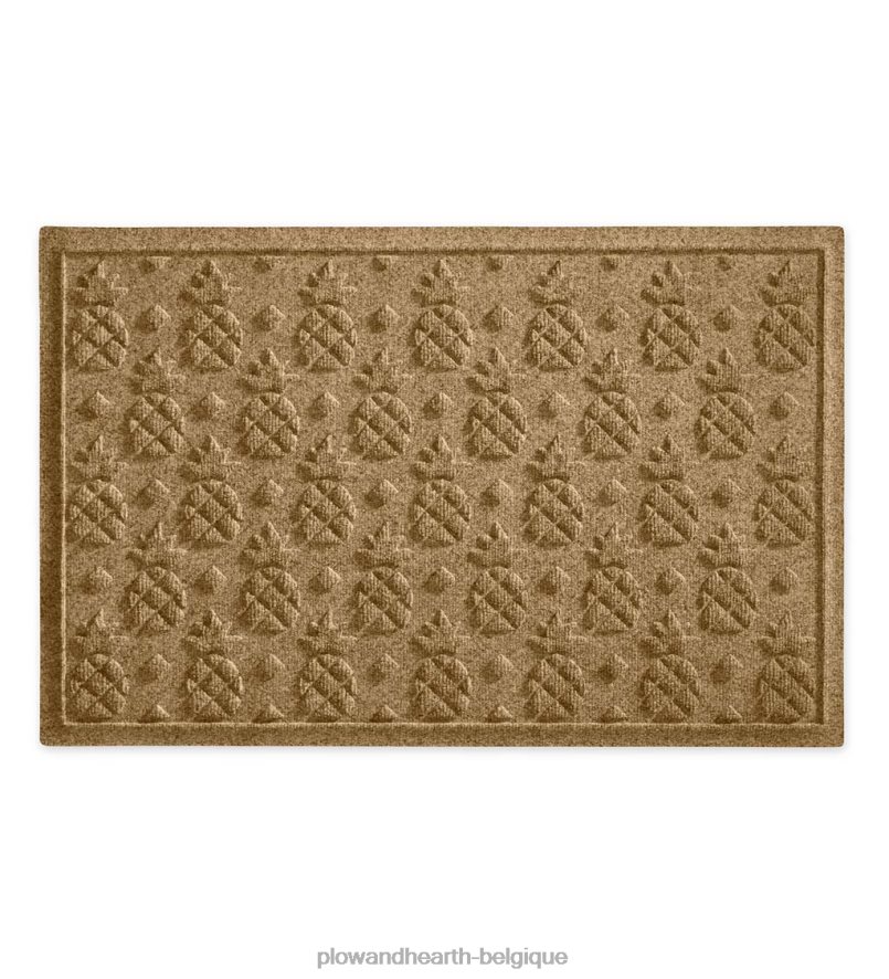 60H0821062 Plow & Hearth paillasson ananas waterhog cour et jardin