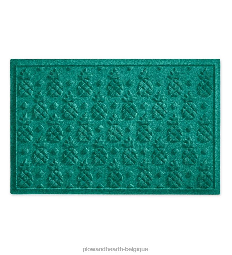 60H0821062 Plow & Hearth paillasson ananas waterhog cour et jardin