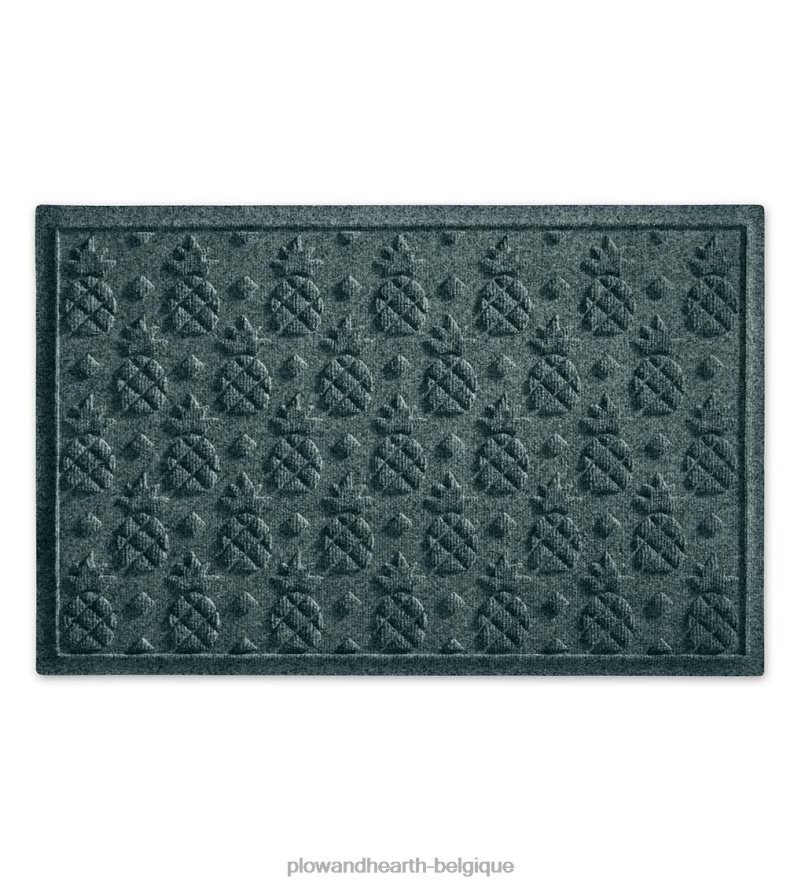 60H0821062 Plow & Hearth paillasson ananas waterhog cour et jardin