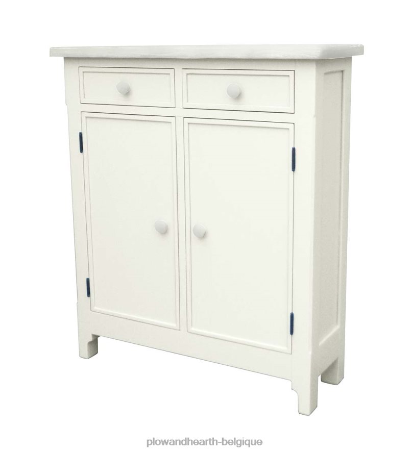 60H0822081 Plow & Hearth coffre de Fletcher Hall de la collection Farmhouse de Laurel Ridge - cacao meubles