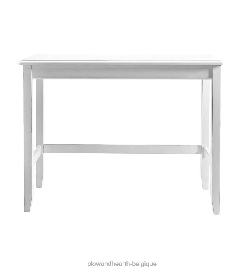 60H0822087 Plow & Hearth ensemble de table de canapé avec tabourets en forme de selle - expresso meubles