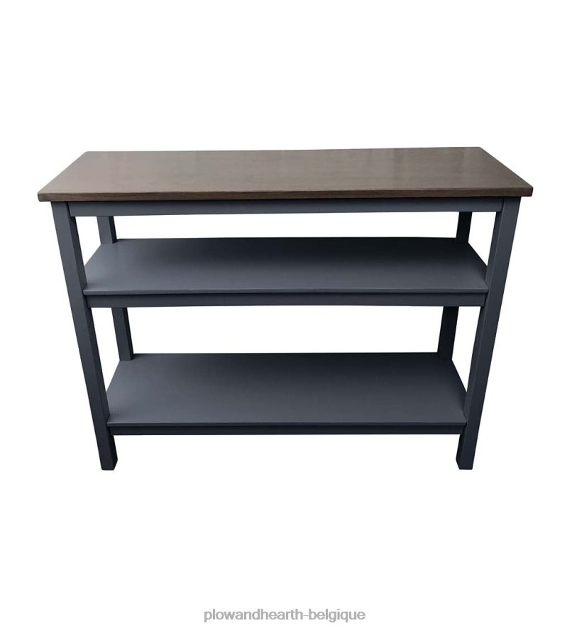 60H0822091 Plow & Hearth Laurel Ridge Furniture Collection Holden Console Table – Cacao meubles