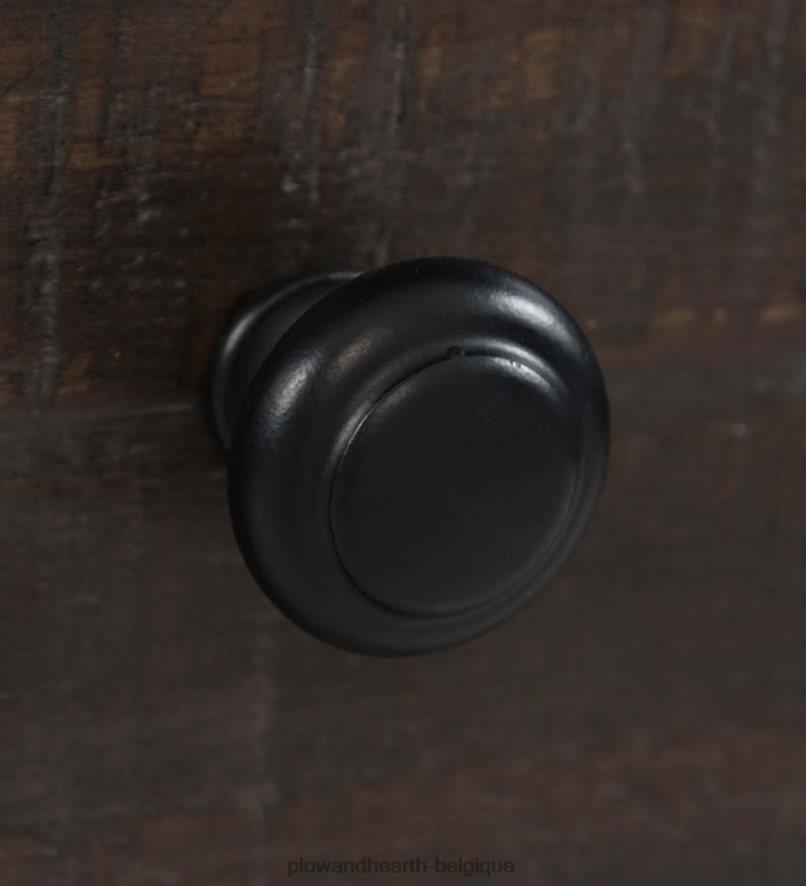 60H0821988 Plow & Hearth Cape Charles a récupéré la table d'appoint de la centrale électrique de Barnwood avec des ports USB - Barnwood meubles