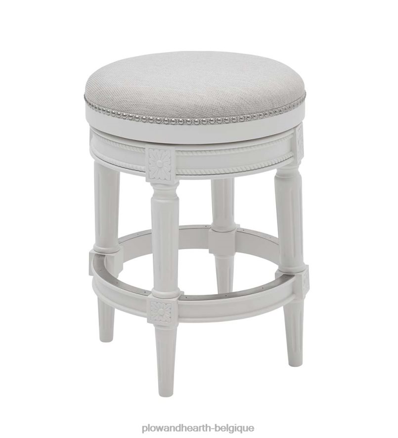 60H0822057 Plow & Hearth tabourets de bar et de comptoir à siège pivotant Chapman meubles