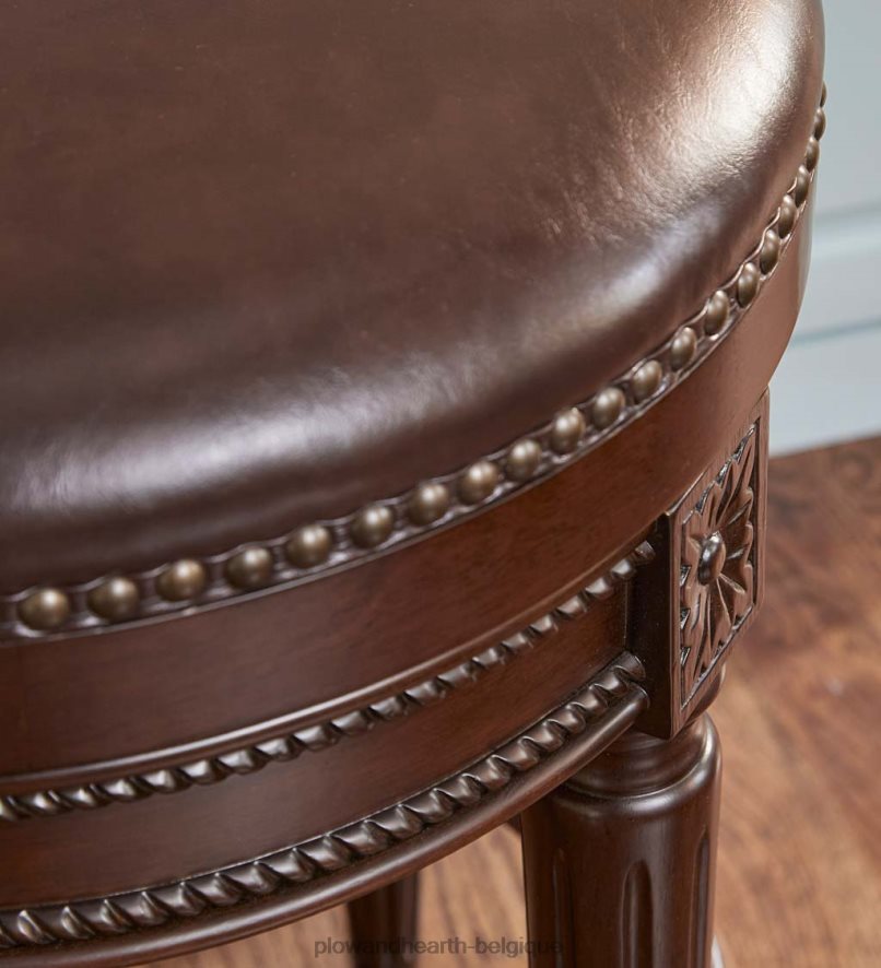 60H0822057 Plow & Hearth tabourets de bar et de comptoir à siège pivotant Chapman meubles