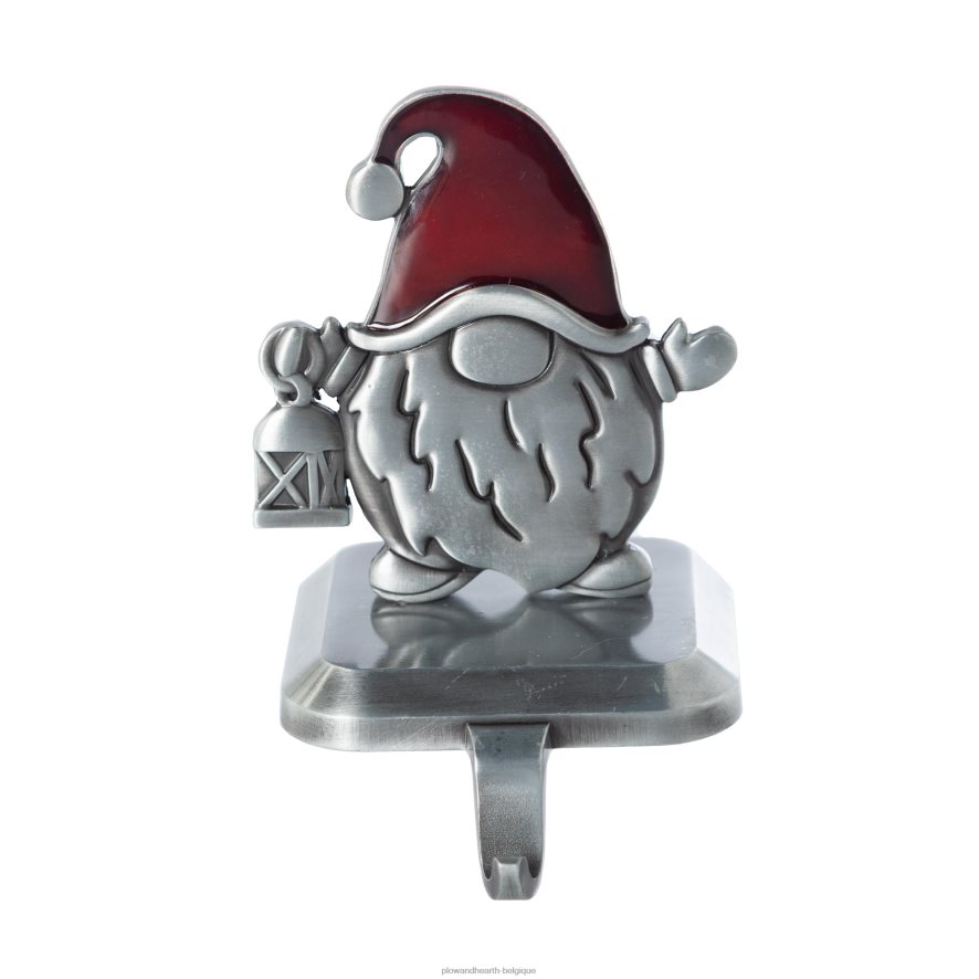 60H0822143 Plow & Hearth cintre pour bas de Noël, père Noël gnome saisonniers et cadeaux