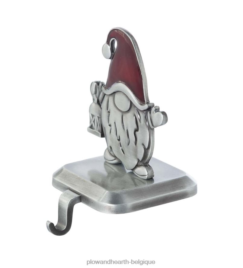 60H0822143 Plow & Hearth cintre pour bas de Noël, père Noël gnome saisonniers et cadeaux