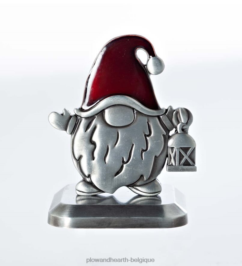 60H0822143 Plow & Hearth cintre pour bas de Noël, père Noël gnome saisonniers et cadeaux