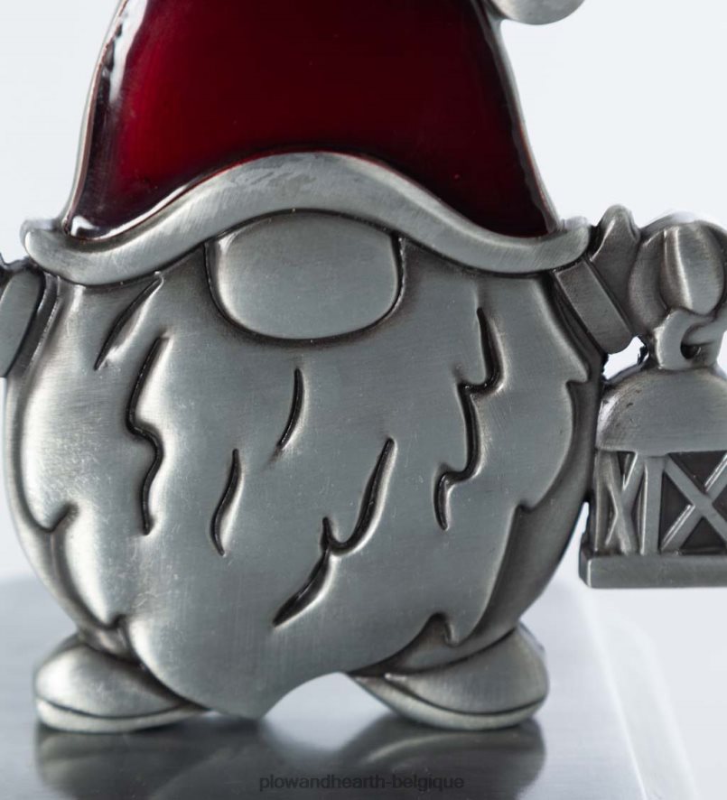 60H0822143 Plow & Hearth cintre pour bas de Noël, père Noël gnome saisonniers et cadeaux