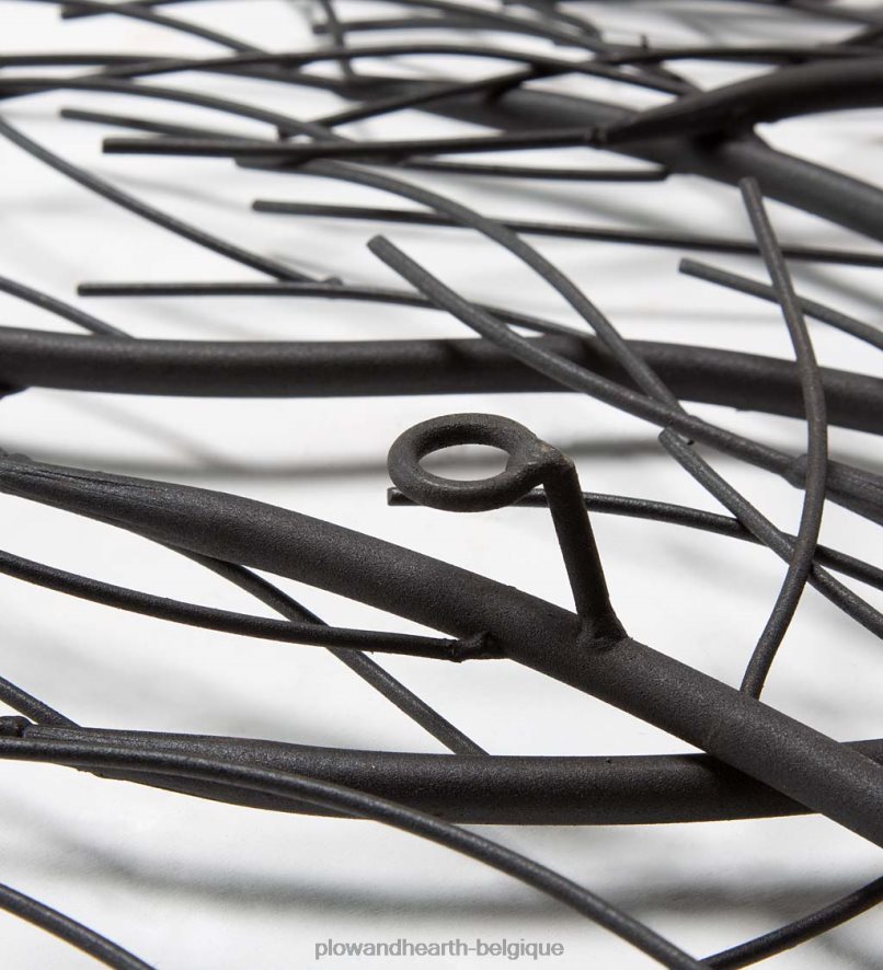 60H0822158 Plow & Hearth tableau mural métal et vigne naturelle sept arbres d'hiver saisonniers et cadeaux