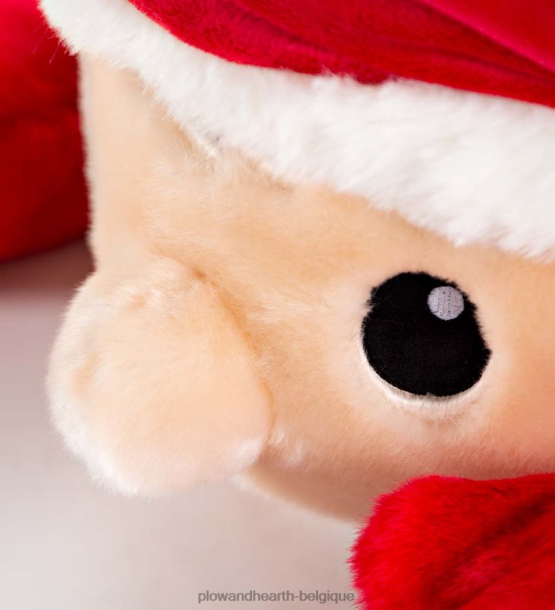 60H0822177 Plow & Hearth jingle elf peluche câlin oreiller de corps de vacances saisonniers et cadeaux