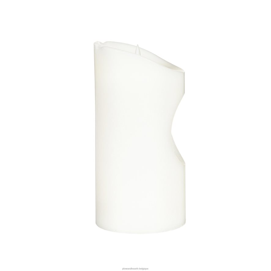 60H0822200 Plow & Hearth bougie de bonhomme de neige rotative allumée avec musique saisonniers et cadeaux