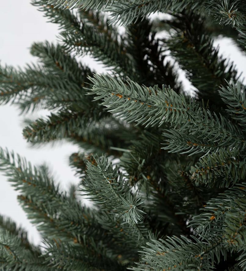 60H0822235 Plow & Hearth sapins de Noël scintillants et brumeux saisonniers et cadeaux