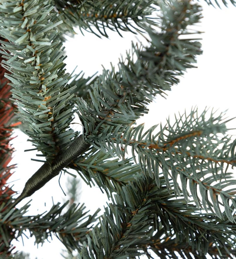 60H0822235 Plow & Hearth sapins de Noël scintillants et brumeux saisonniers et cadeaux