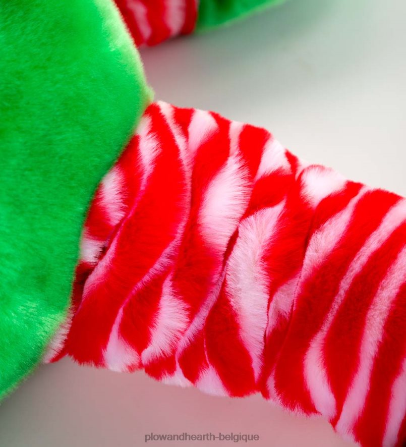 60H0822254 Plow & Hearth oreiller de corps de vacances câlin en peluche elfe picotement saisonniers et cadeaux