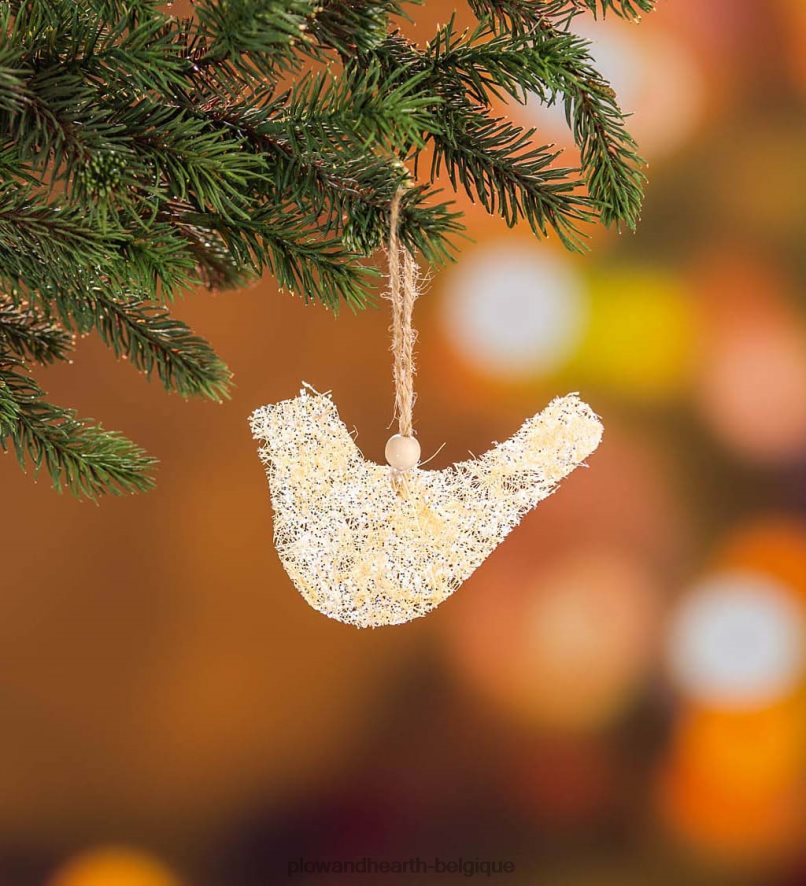 60H0822296 Plow & Hearth kit complet de sapin de Noël dans une boîte avec lumières, décorations et sac de rangement saisonniers et cadeaux