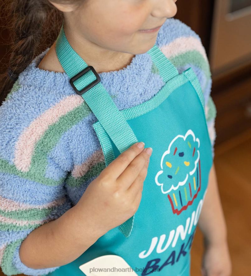 60H0823002 Plow & Hearth tabliers maman et moi, lot de 2 - pâtissier & boulanger junior saisonniers et cadeaux