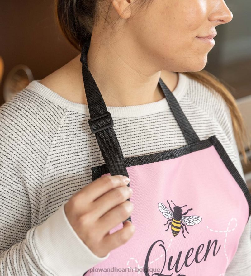 60H0823002 Plow & Hearth tabliers maman et moi, lot de 2 - pâtissier & boulanger junior saisonniers et cadeaux