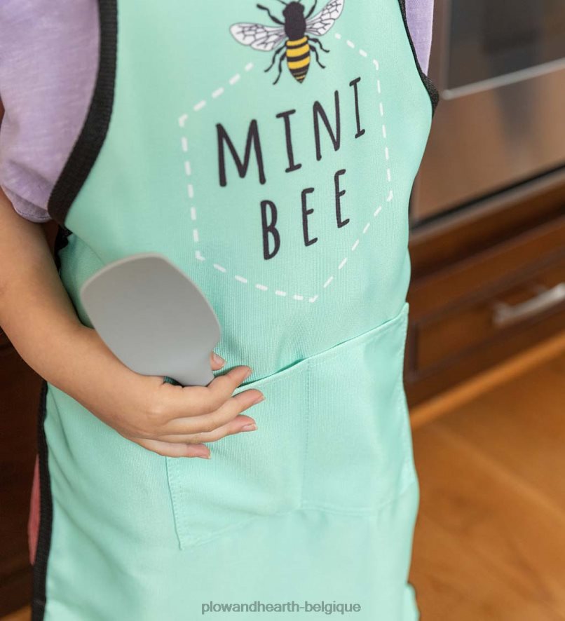 60H0823002 Plow & Hearth tabliers maman et moi, lot de 2 - pâtissier & boulanger junior saisonniers et cadeaux