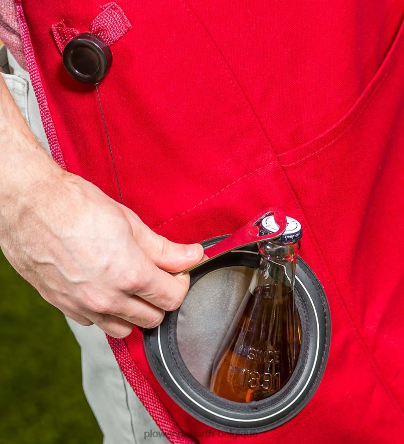 60H0823025 Plow & Hearth tablier de grillade/cuisine de fierté d'équipe d'université de toile de coton de luxe - texas a & m saisonniers et cadeaux