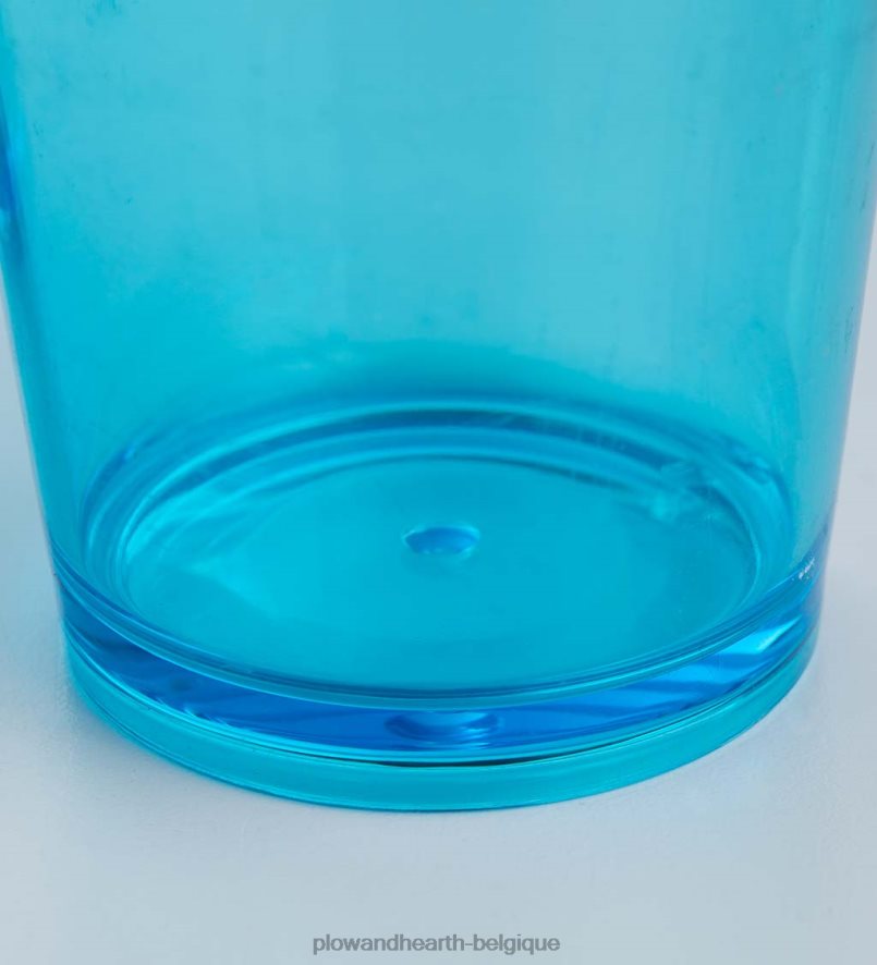 60H0823084 Plow & Hearth gobelets en verrerie d'extérieur en acrylique, lot de 6 saisonniers et cadeaux