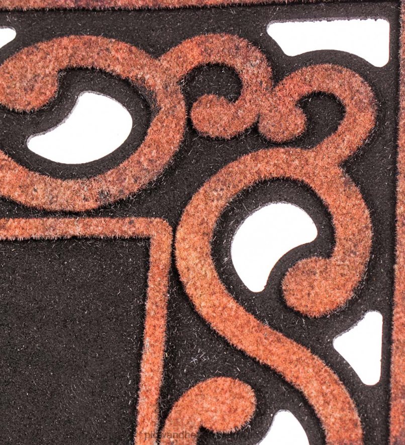 60H0821558 Plow & Hearth plateau de tapis de sassafras à parchemins panachés tapis et nattes