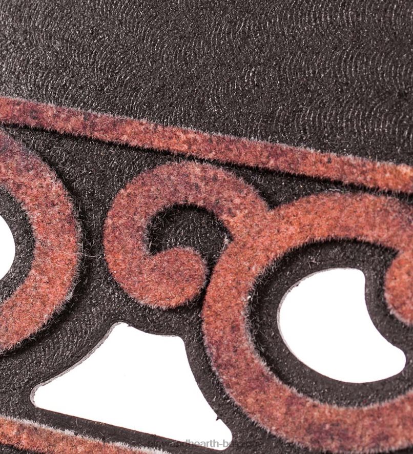 60H0821558 Plow & Hearth plateau de tapis de sassafras à parchemins panachés tapis et nattes