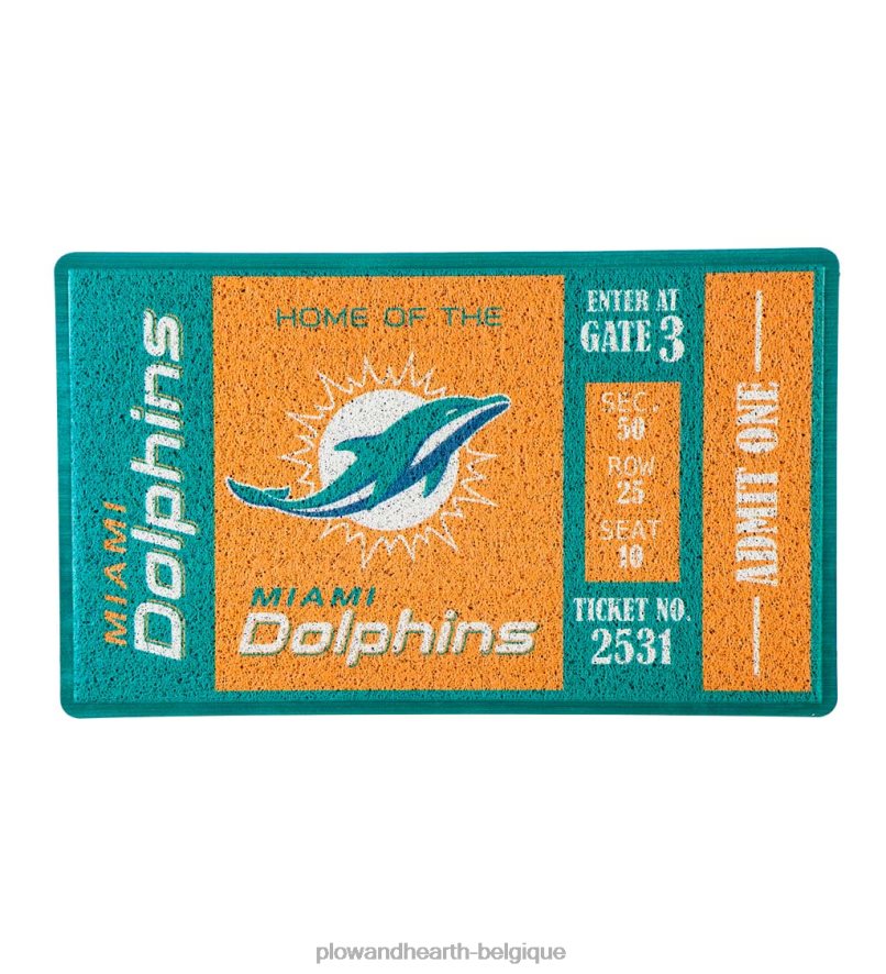 60H0821567 Plow & Hearth tapis de gazon d'équipe - blackhawks tapis et nattes