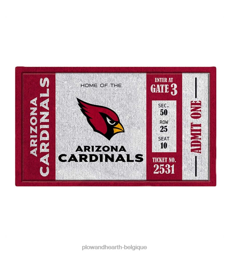 60H0821567 Plow & Hearth tapis de gazon d'équipe - blackhawks tapis et nattes