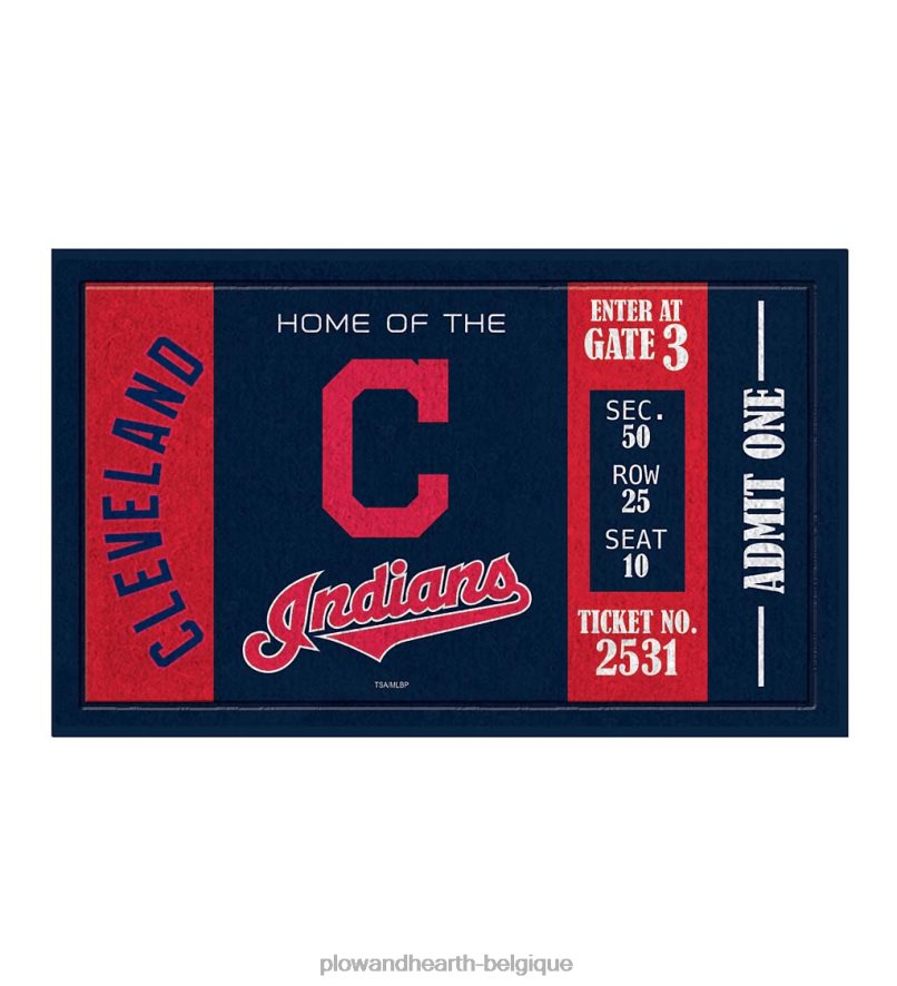 60H0821567 Plow & Hearth tapis de gazon d'équipe - blackhawks tapis et nattes