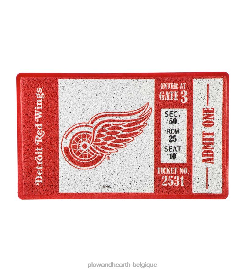 60H0821567 Plow & Hearth tapis de gazon d'équipe - blackhawks tapis et nattes